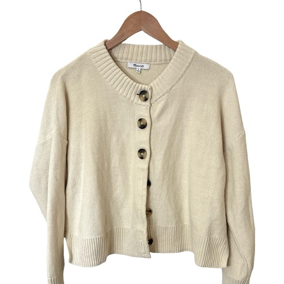 MADEWELL Broadway Cardigan  Women's Sweater Size Medium - Picture 2 of 7